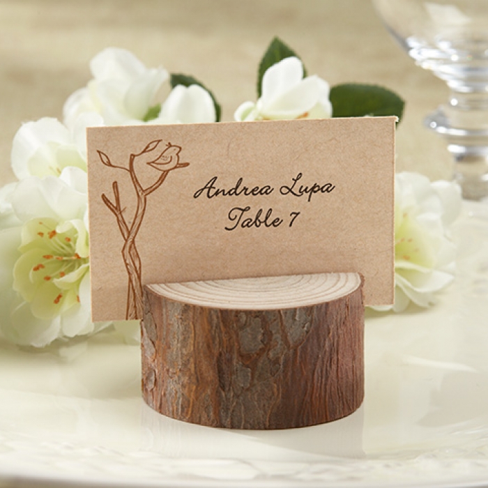Wood place cheap card holders