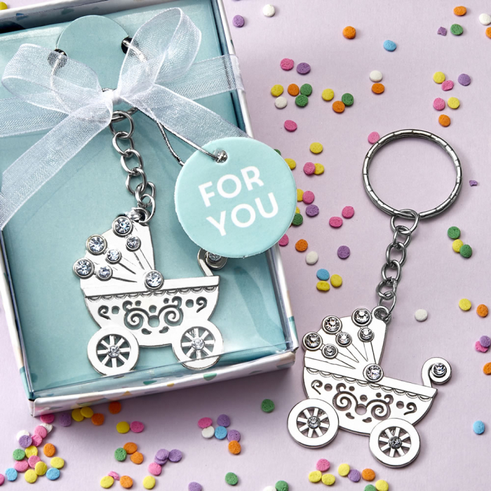 Baby shower 2024 keychain favors