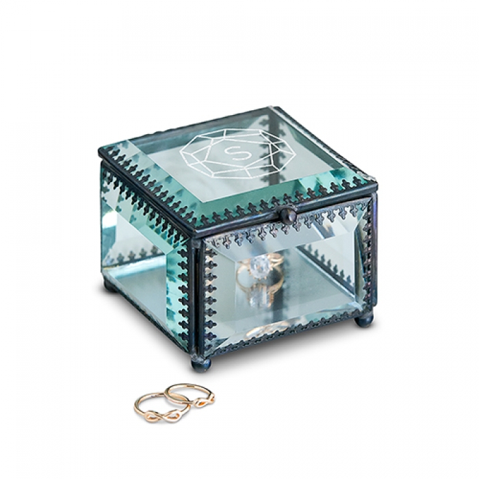 Glass jewellery boxes online
