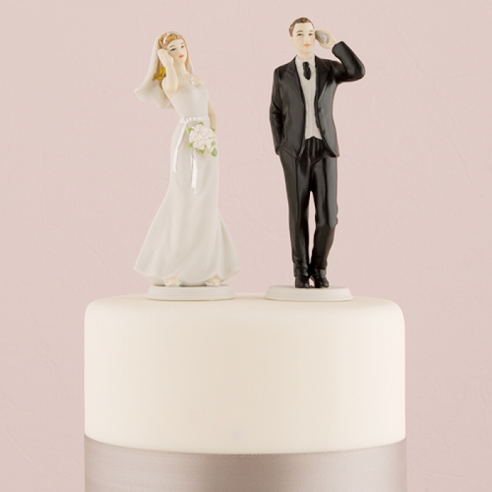 mix and match wedding cake toppers