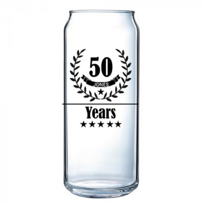 Personalized Tallboy Beer Can Glass | Print Canada Store